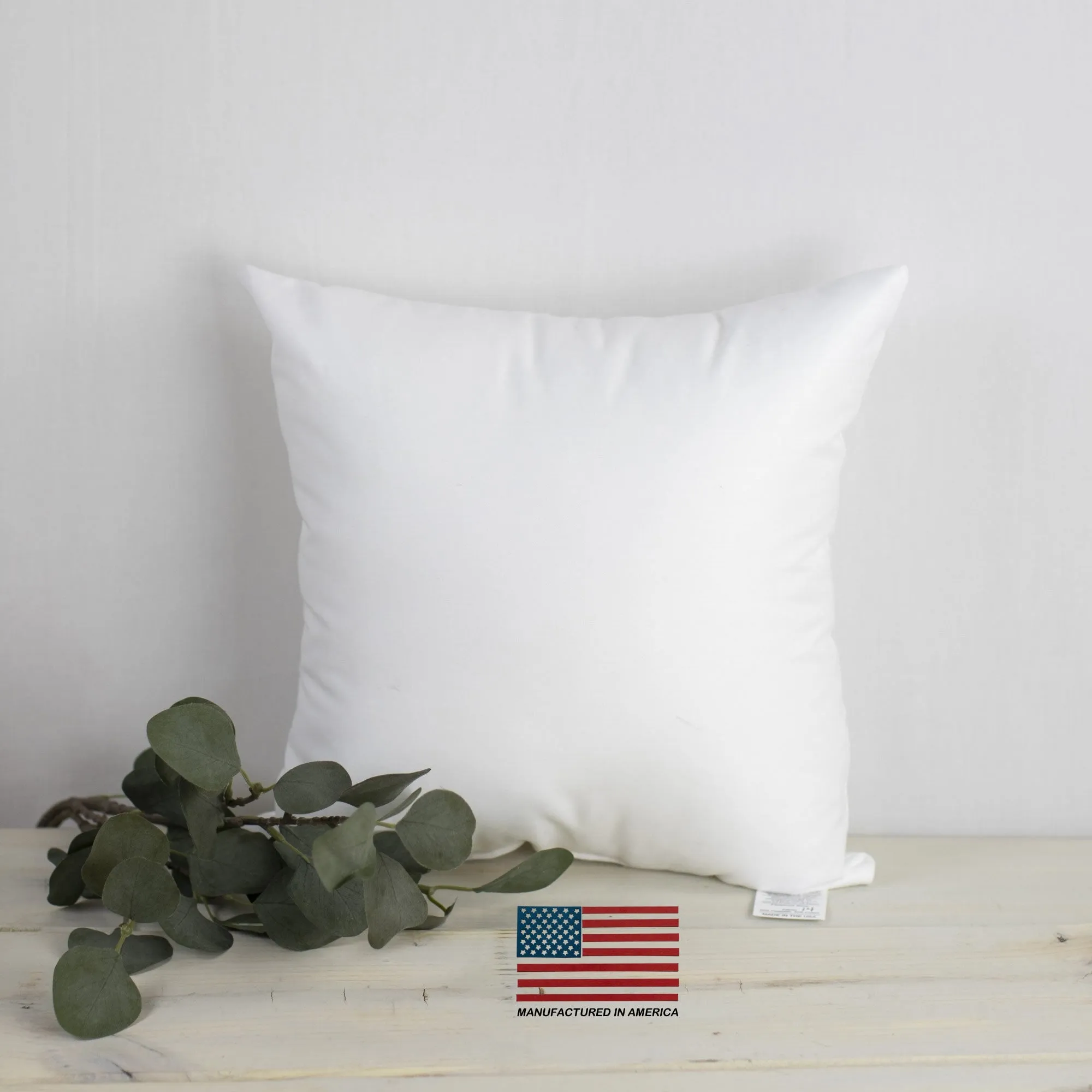 18x18 | Indoor/Outdoor Hypoallergenic Polyester Pillow Insert |