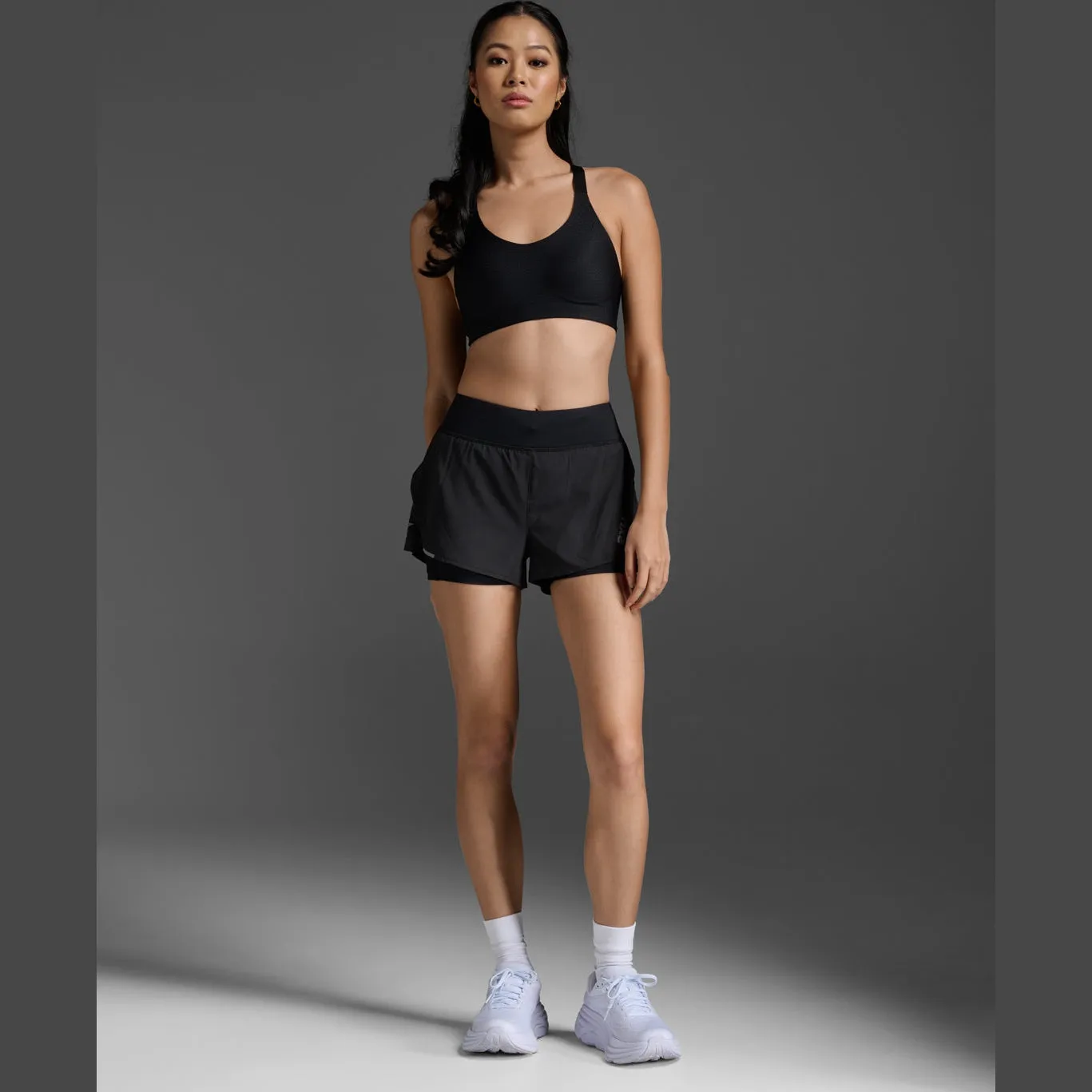 2XU Aero 2-in-1 4 Inch Short Women