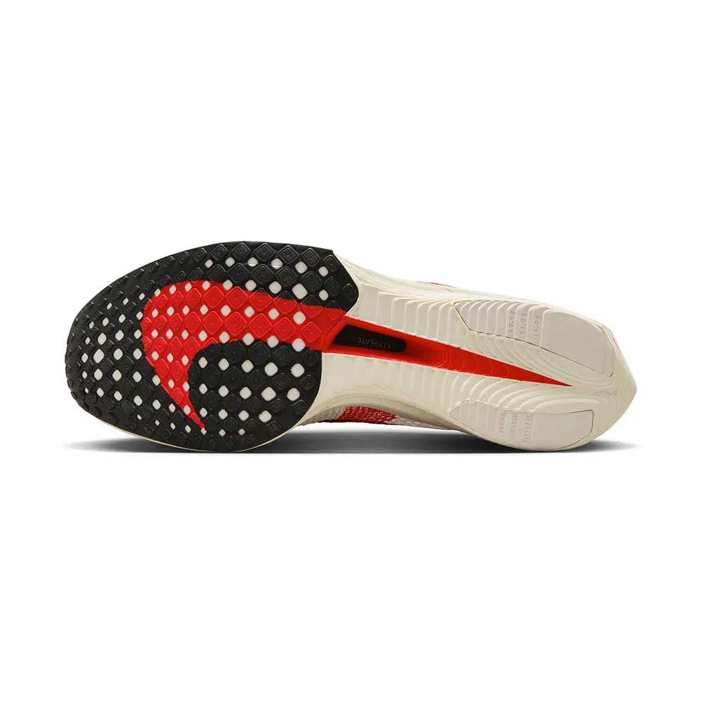 All Gender Nike ZoomX Vaporfly Next% 3 Eliud Kipchoge Running Shoe - White/Black/Chili Red - Regular (D)