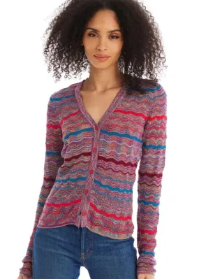 Allison Colleen Cardigan- Jewel Box