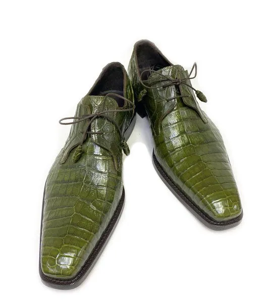 Anderson Crocodile Oxford Olive