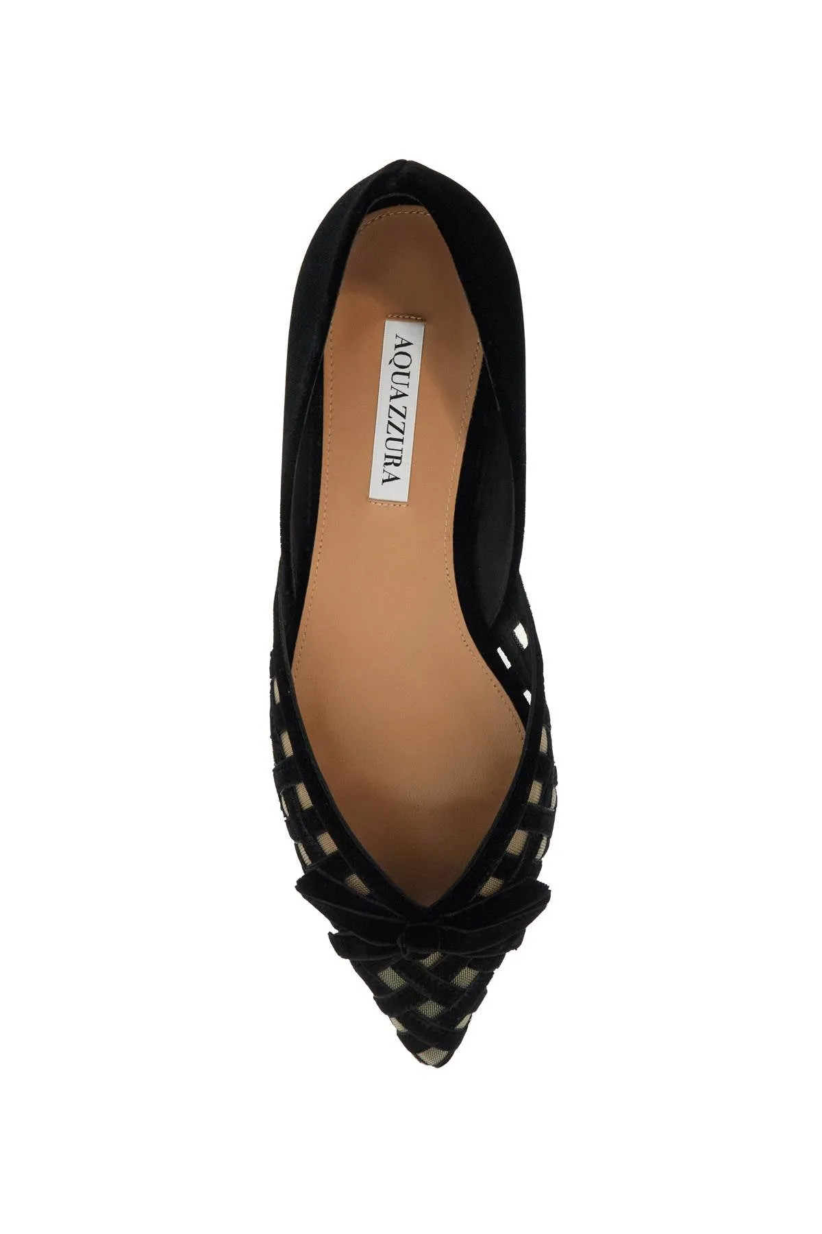 Aquazzura Women's Romantic Ballet Flats Made Of