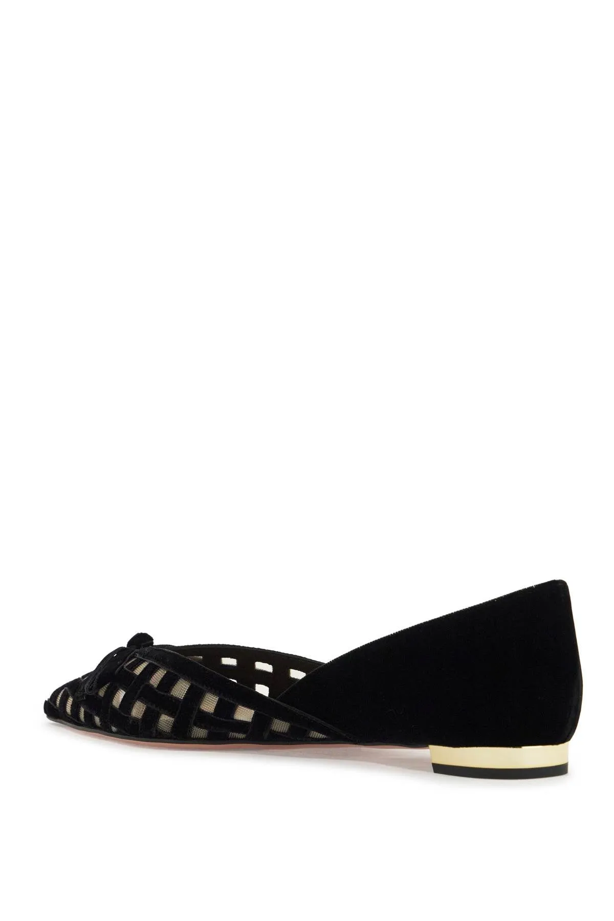 Aquazzura Women's Romantic Ballet Flats Made Of