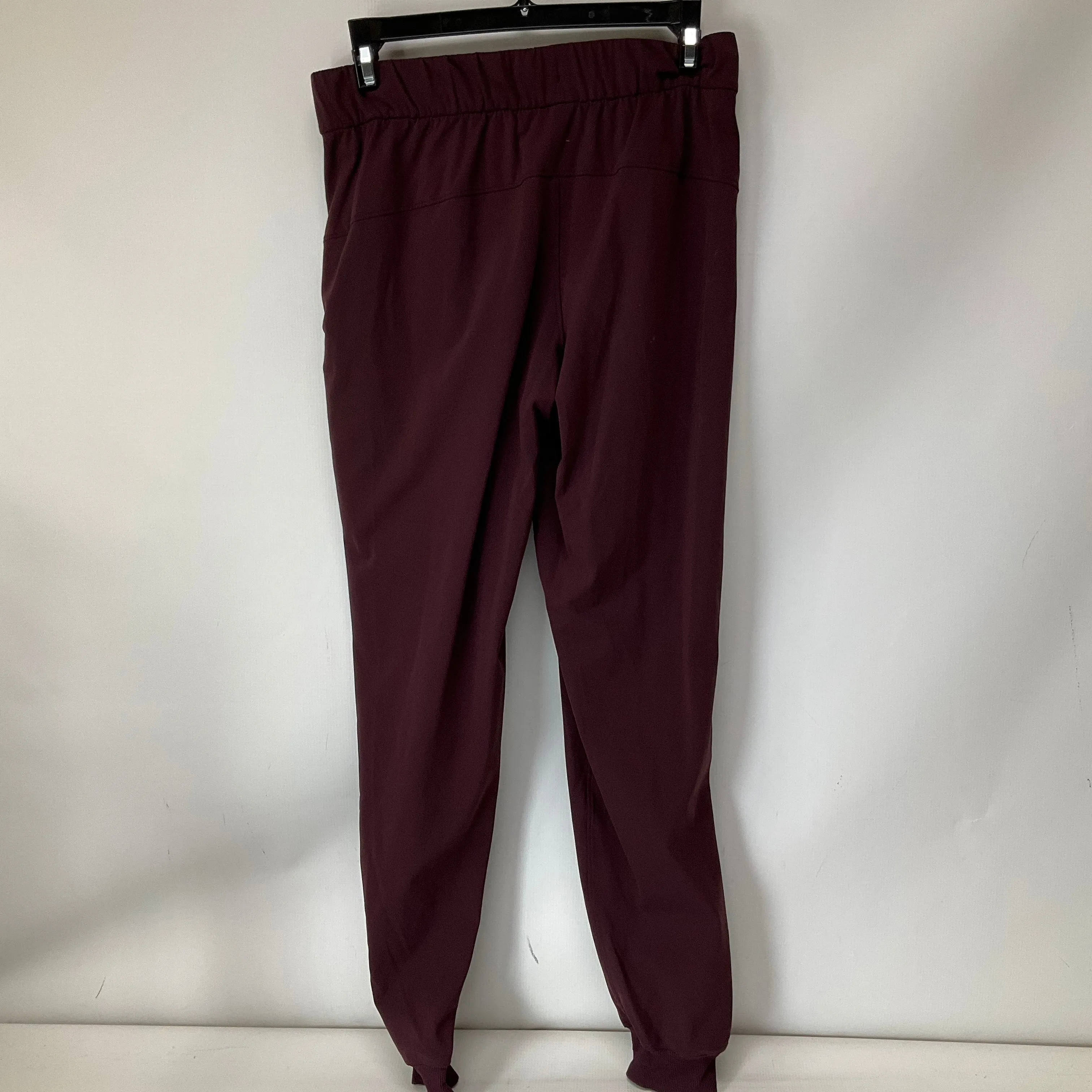 Athletic Pants By Lululemon In Red, Size: 4