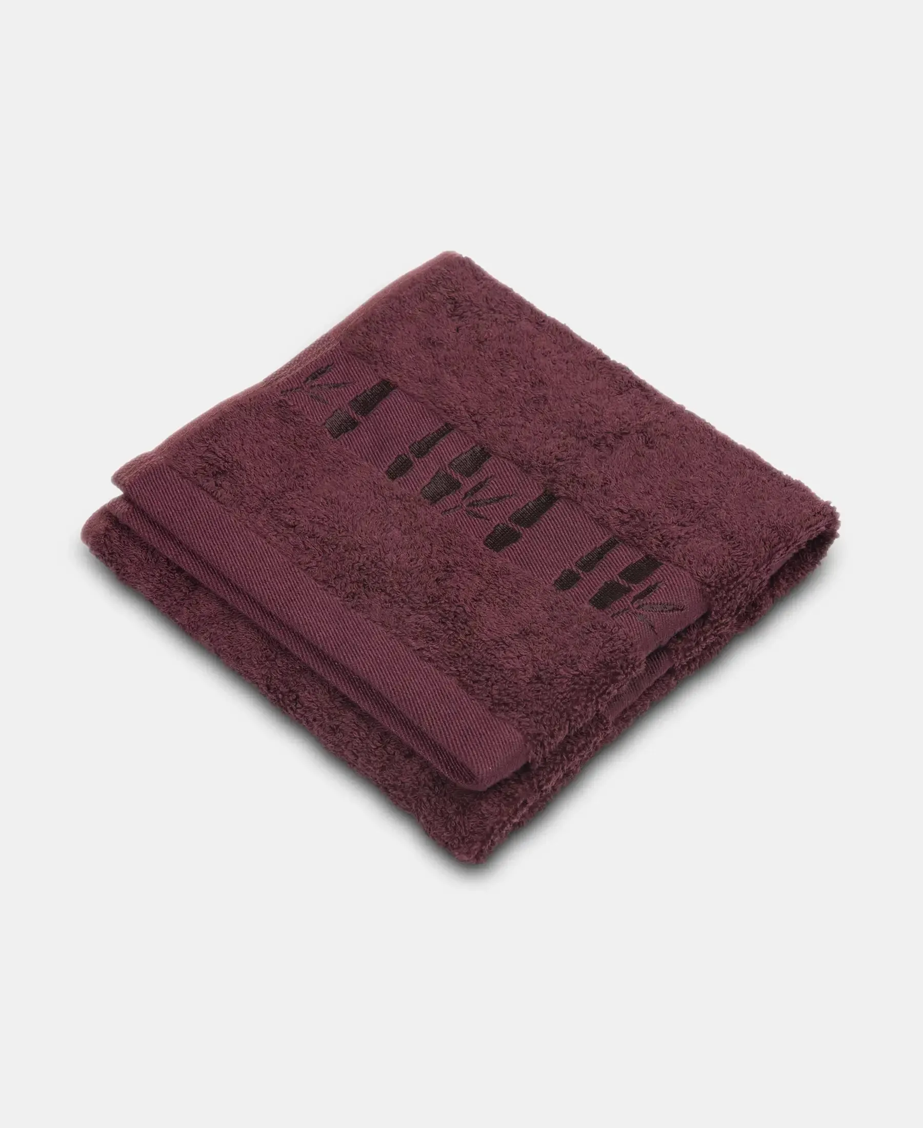 Bamboo Cotton Blend Terry Ultrasoft and Durable Hand Towel with Natural StayFresh Properties - Wine Tasting (Pack of 2)