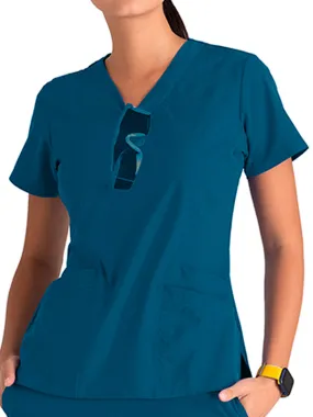 Barco One - Women’s Anti-Static V-Neck Pulse Scrub Top