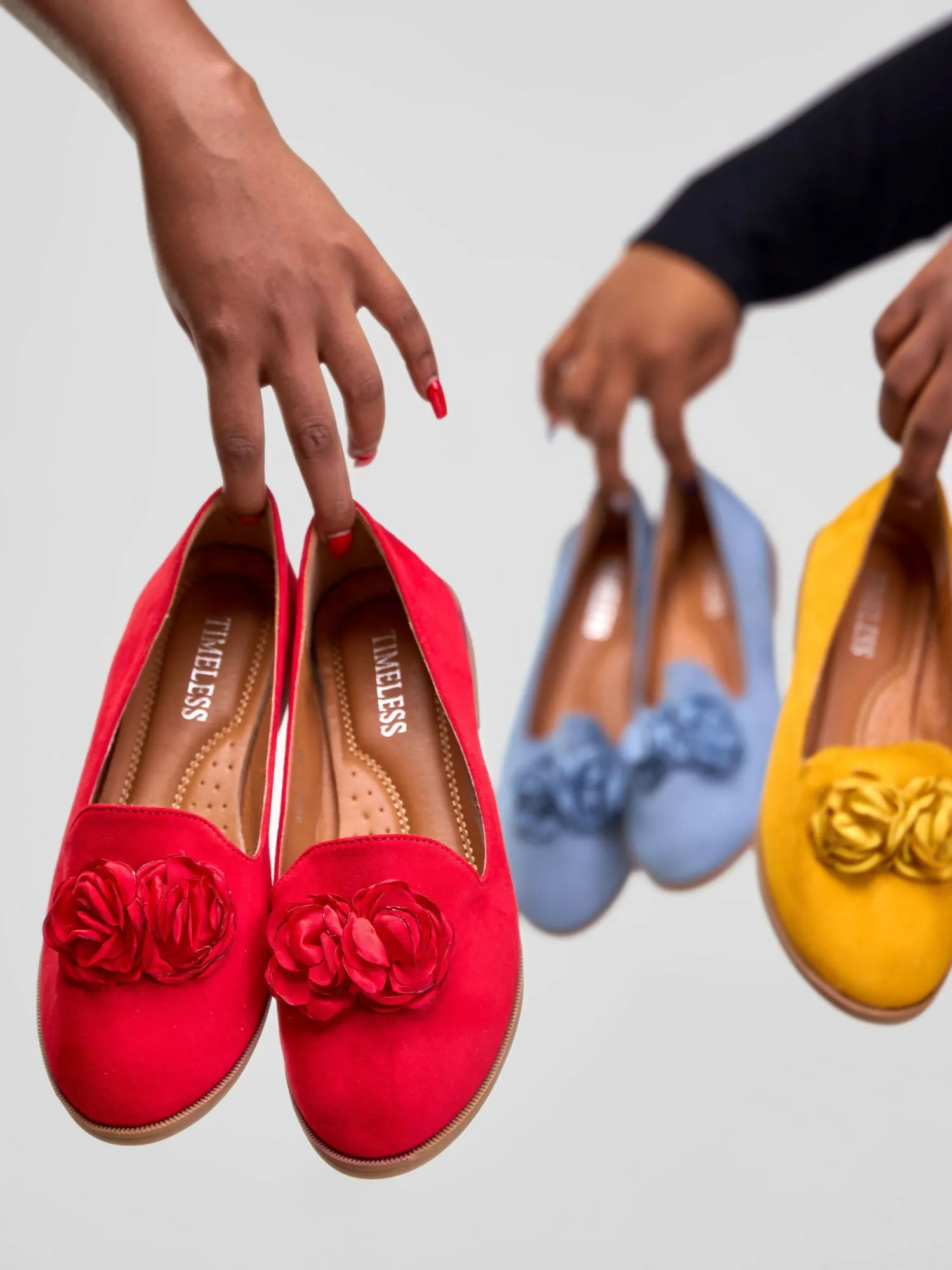 Be Unique Timeless Flowerhead Loafers- Mustard / Yellow