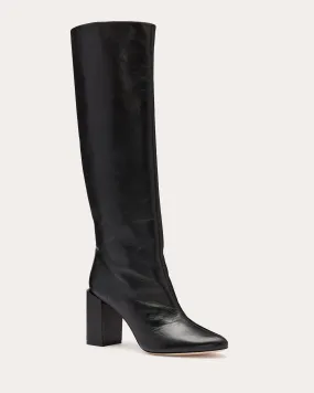 Bo Leather Heeled Boots