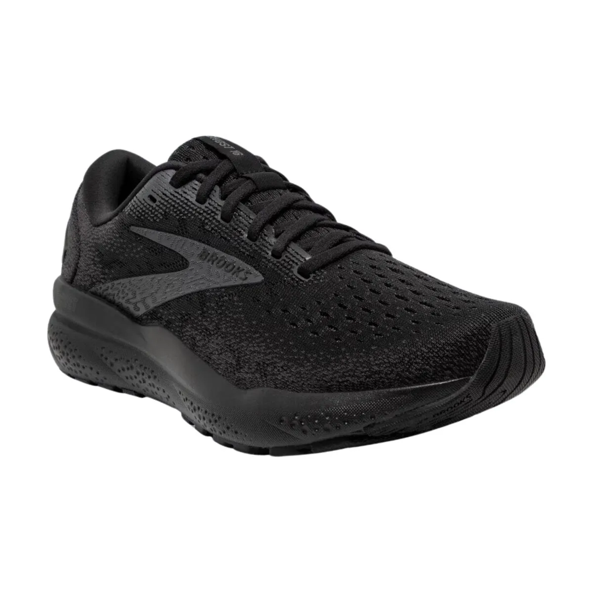 Brooks Men's Ghost 16 Black/Black/Ebony