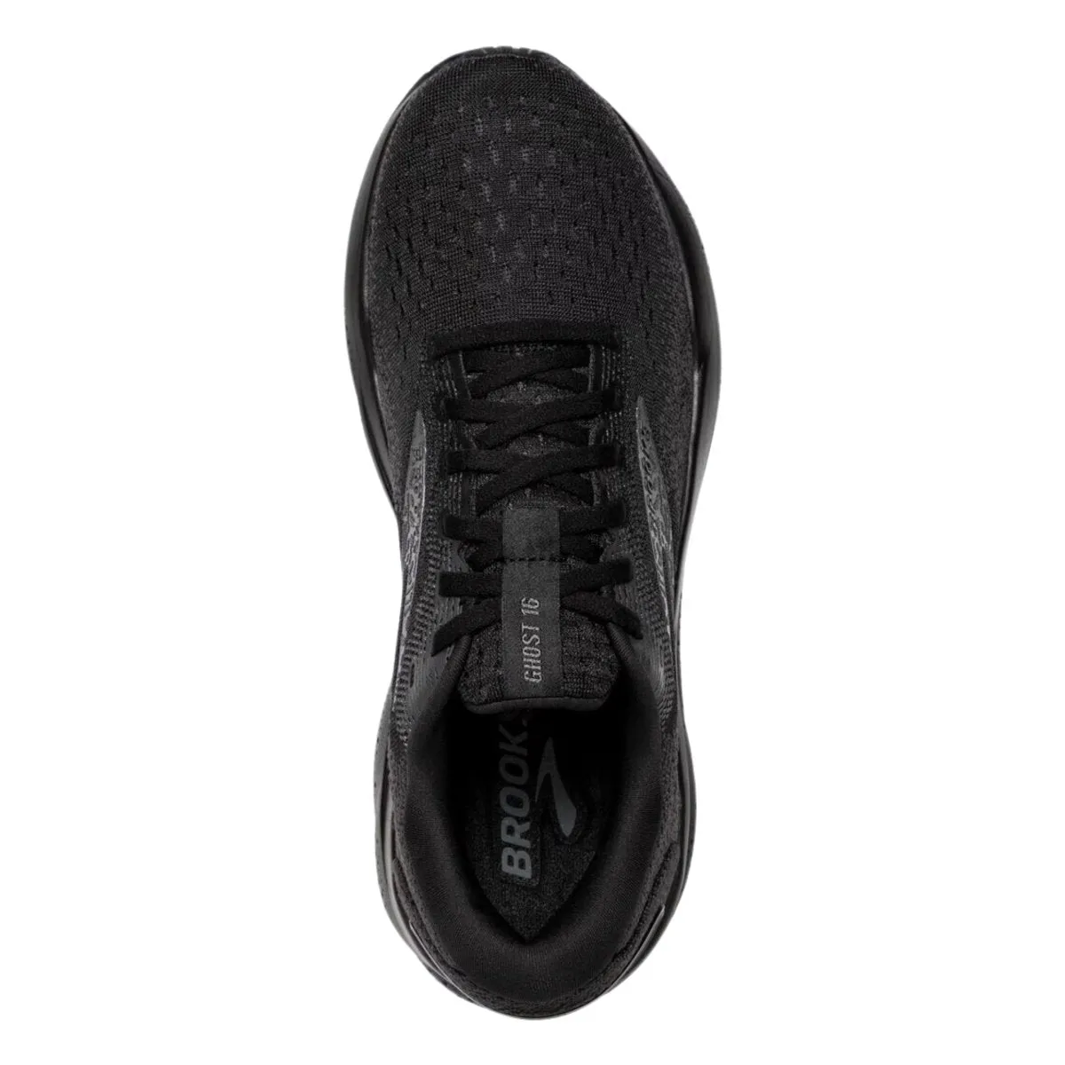 Brooks Men's Ghost 16 Black/Black/Ebony