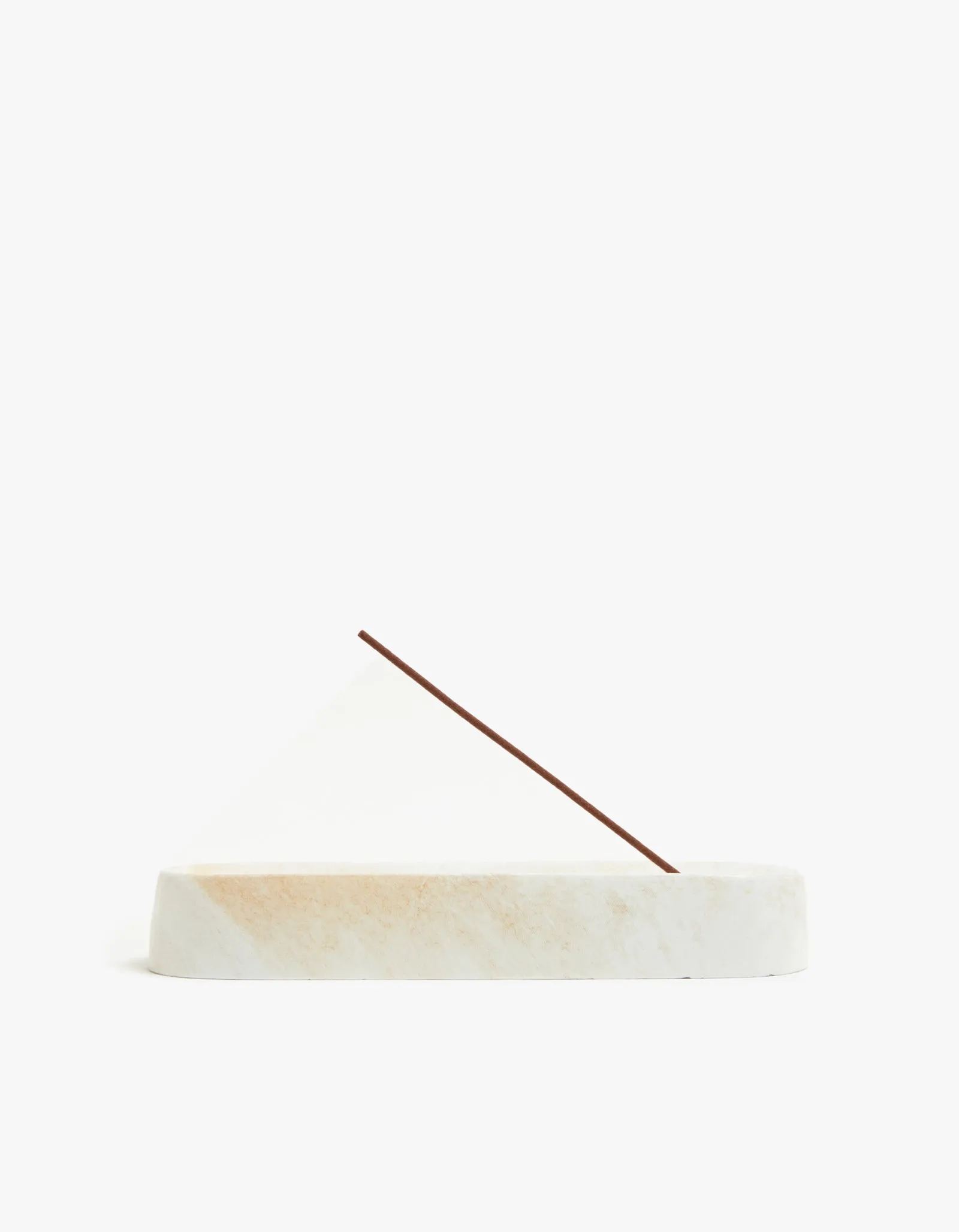 Ceramic Incense Holder - White