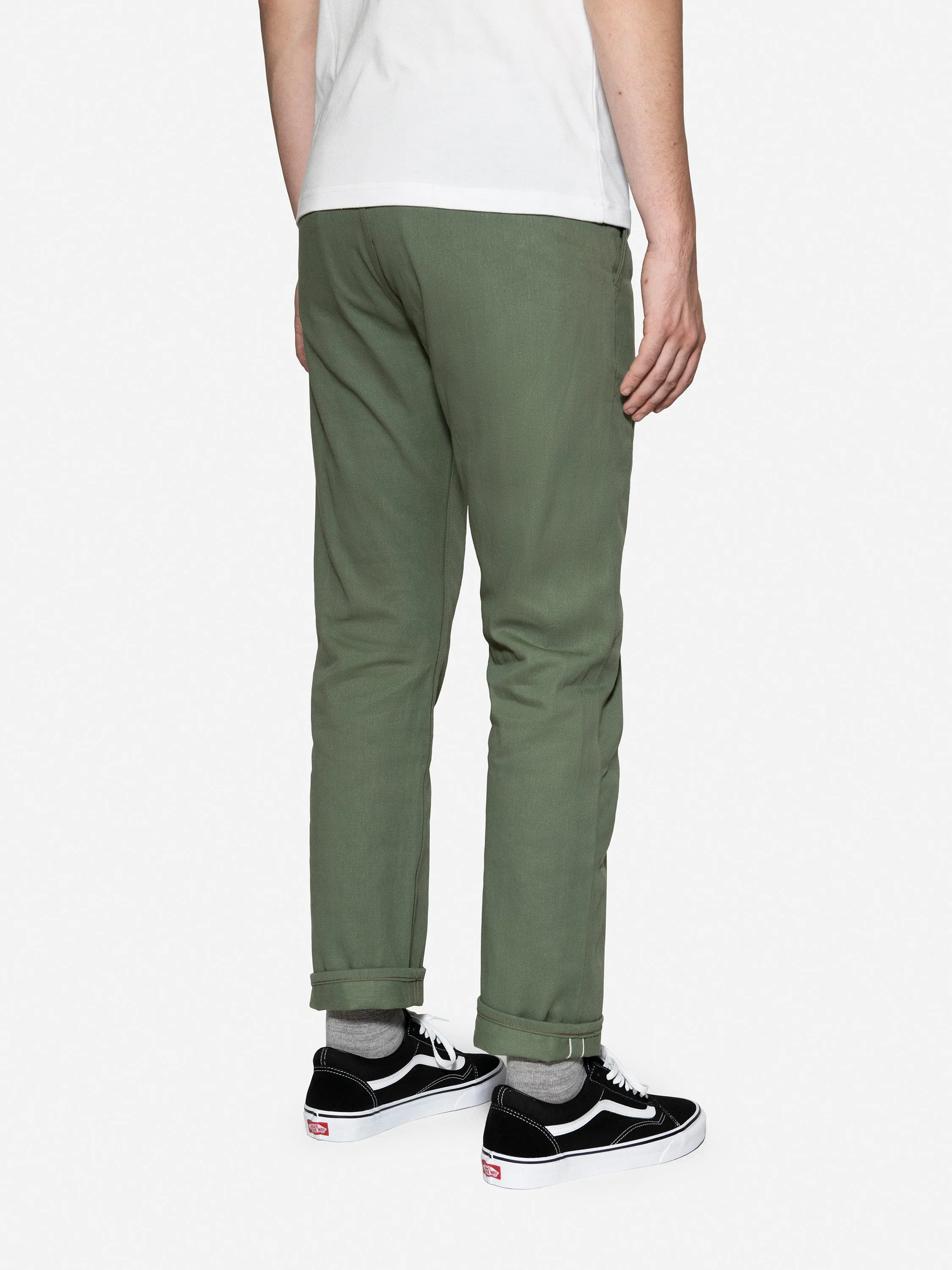 CH-55x ~ Olive Selvedge Chino