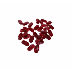 Chic 100Pcs Dark Red Oblong Resin Beads - Craft & Jewelry Must-Have! ✂️💍 #ResinBeads