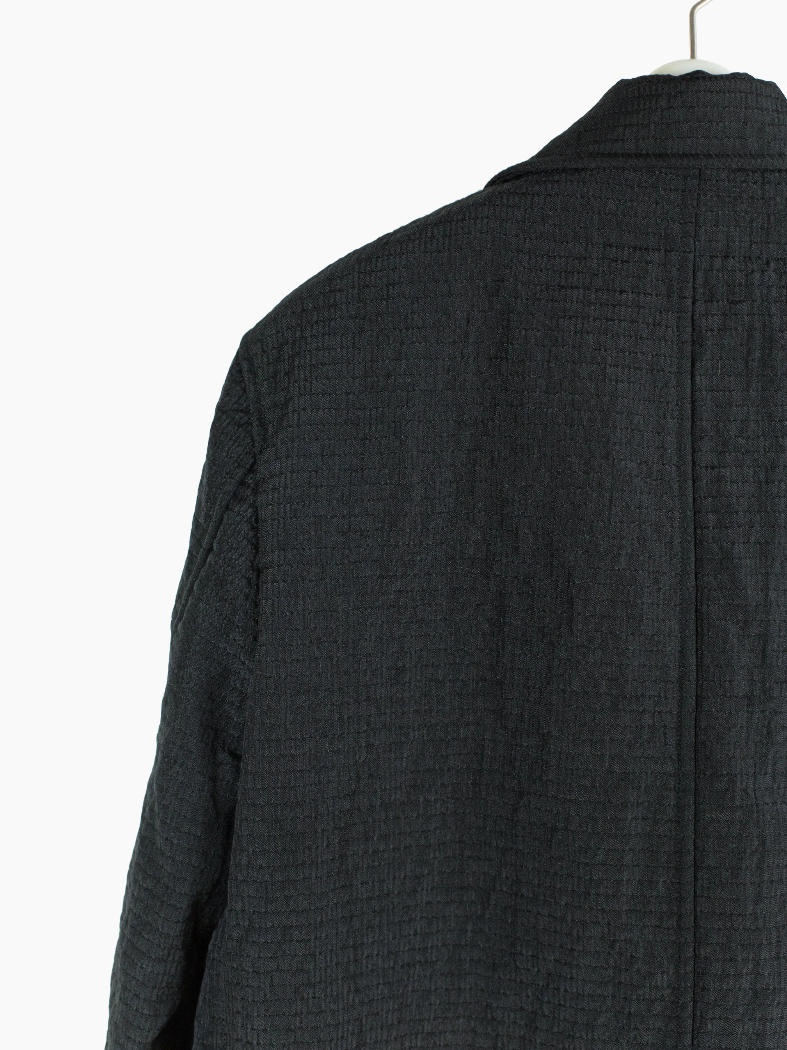 Comme des Garçons Homme 2002 Sashiko Textured Deck Jacket