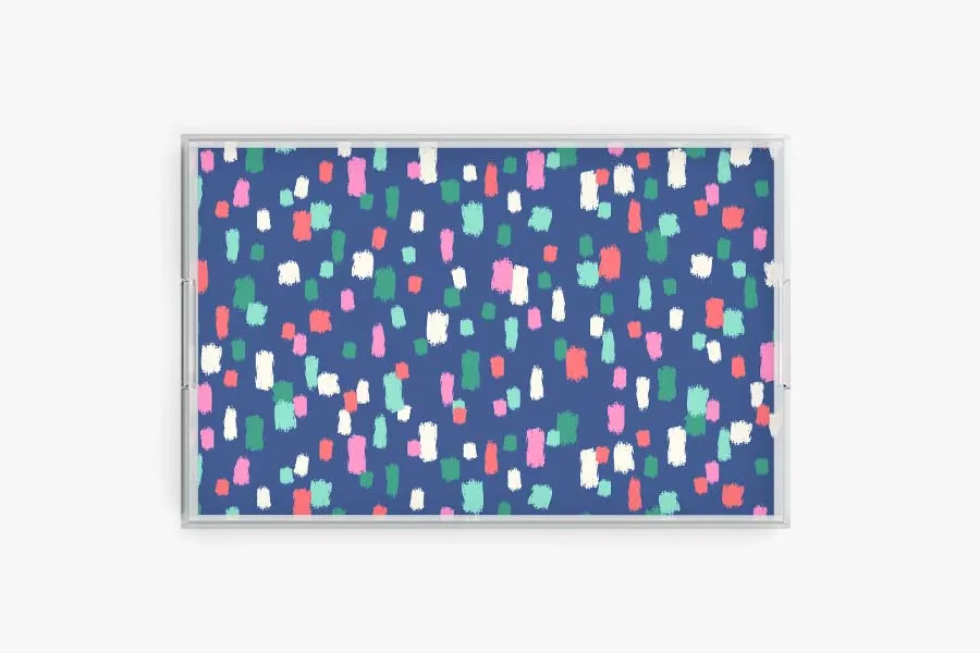 Confetti Acrylic Tray