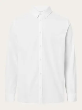 Custom tailored fit small owl oxford shirt - Bright White