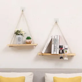 Display wall-mounted shelf