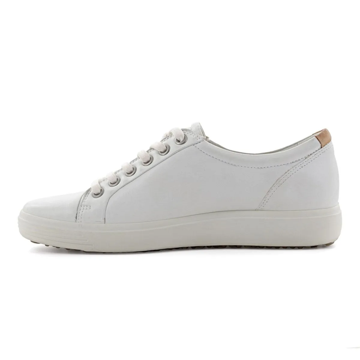 ECCO Women's 430003 Soft 7 Sneakers White