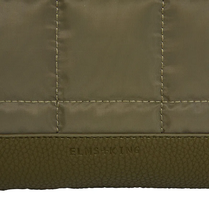 Elms & King - Soho Large Crossbody - Khaki