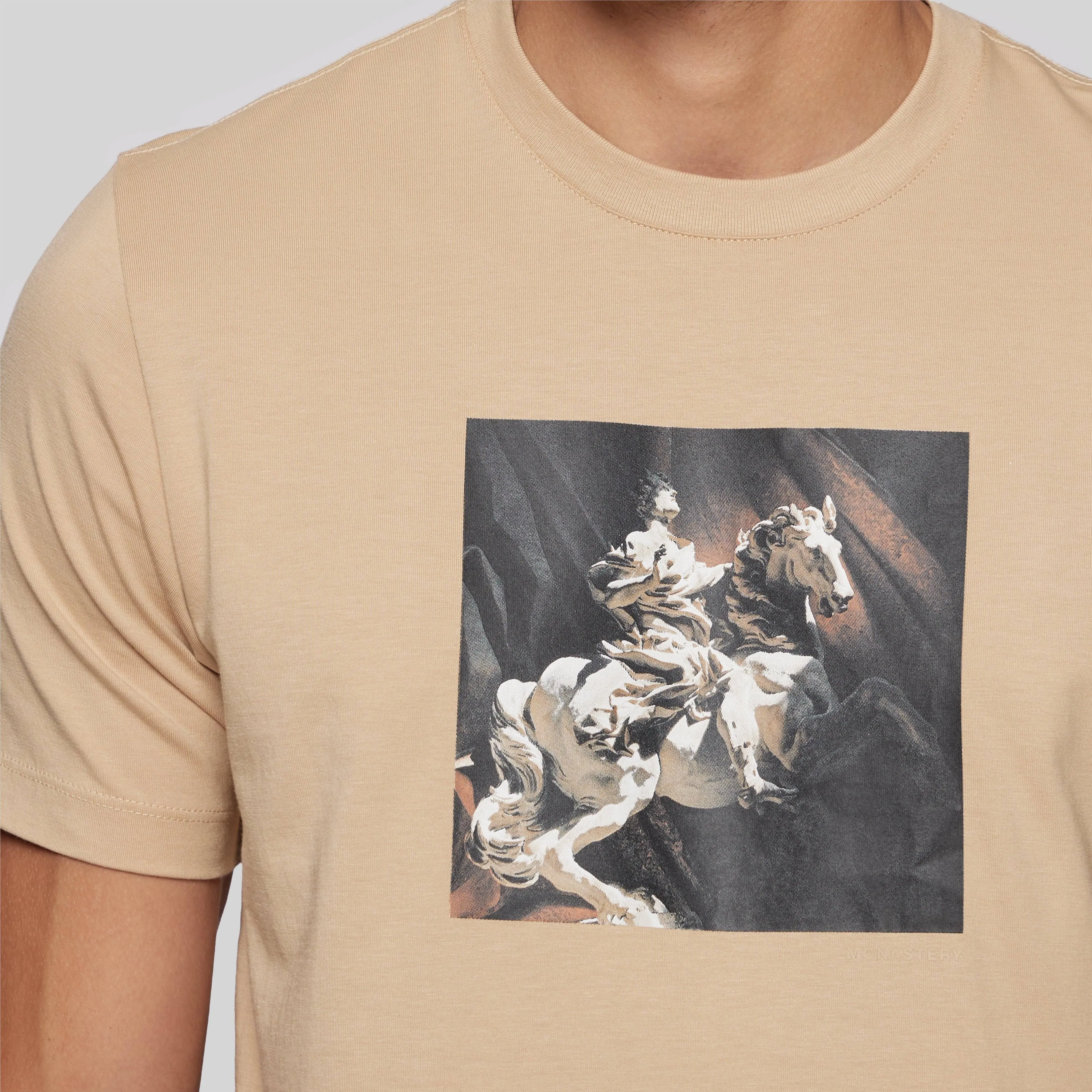 ELNATH CAMEL T-SHIRT