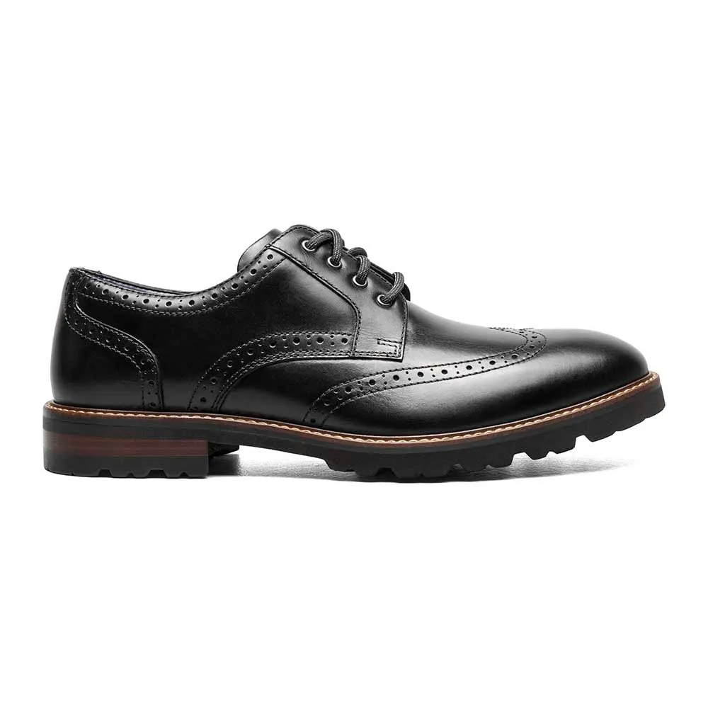 Florsheim Black Renegade Wingtip Oxford Shoes