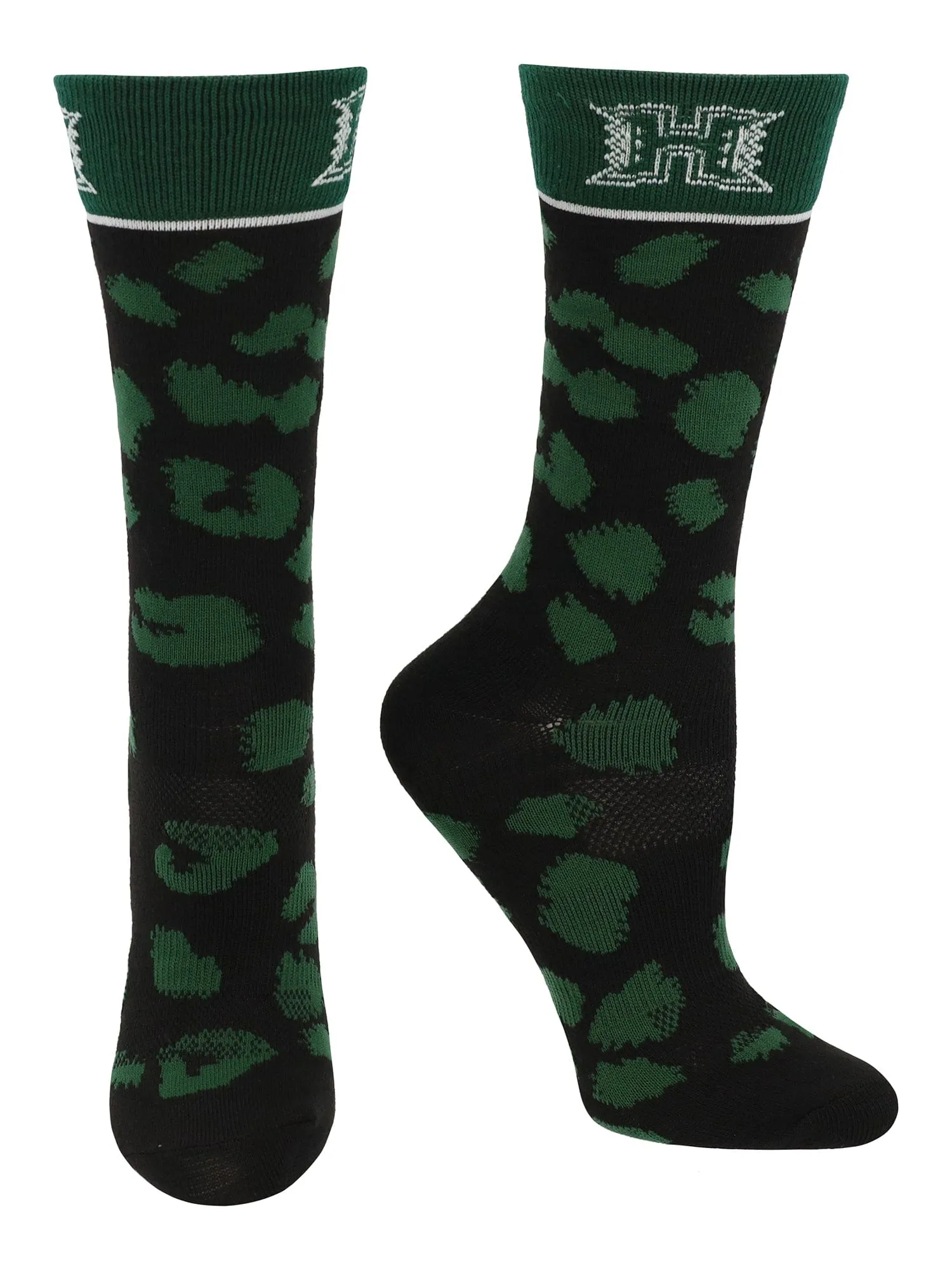 Hawaii Rainbow Warriors Socks Womens Savage Crew Socks