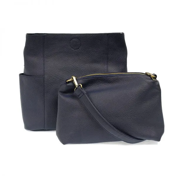 JOY ACCESSORIES KALEIGH SIDE POCKET BAG - NAVY - L808907