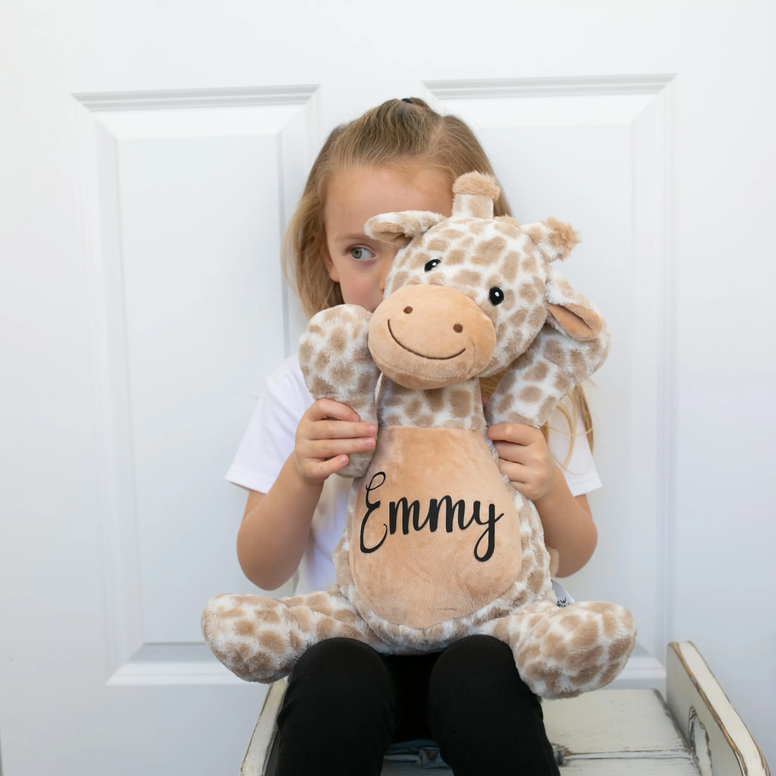 Large Personalised Giraffe Teddy