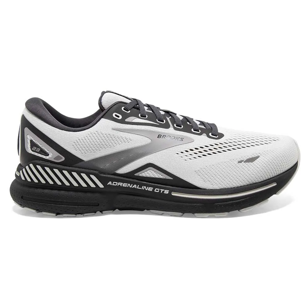 Men's Adrenaline GTS 23 Running Shoe - Oyster/Ebony/Alloy - Regular (D)