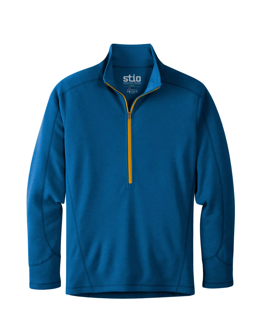 Men's Basis Power Dry® Zip Neck