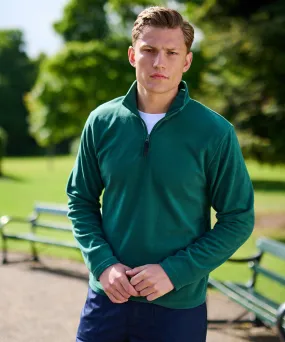 Men's Regatta Workwear Lightweight Half Zip Microfleece {RG134}