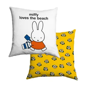 miffy loves the beach  Personalised Cushion