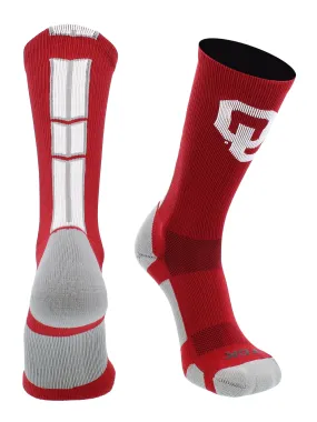 Oklahoma Sooners Socks Baseline 3.0 Crew