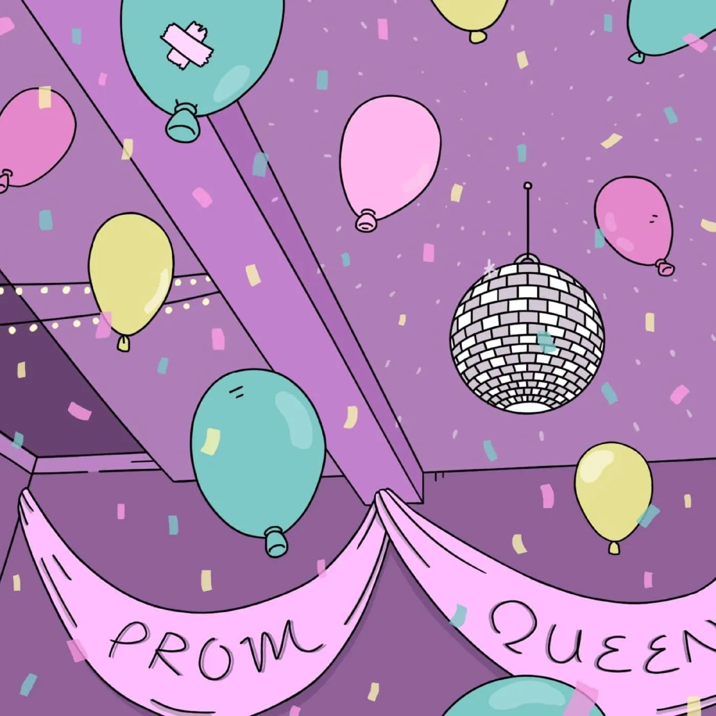 Prom Queen/Sports (OPAQUE PINK VINYL)