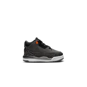 Toddlers' Jordan 3 Retro 'Black'