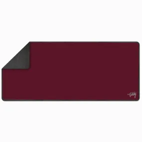 Wine Red - Infinity Desk Pad - Large