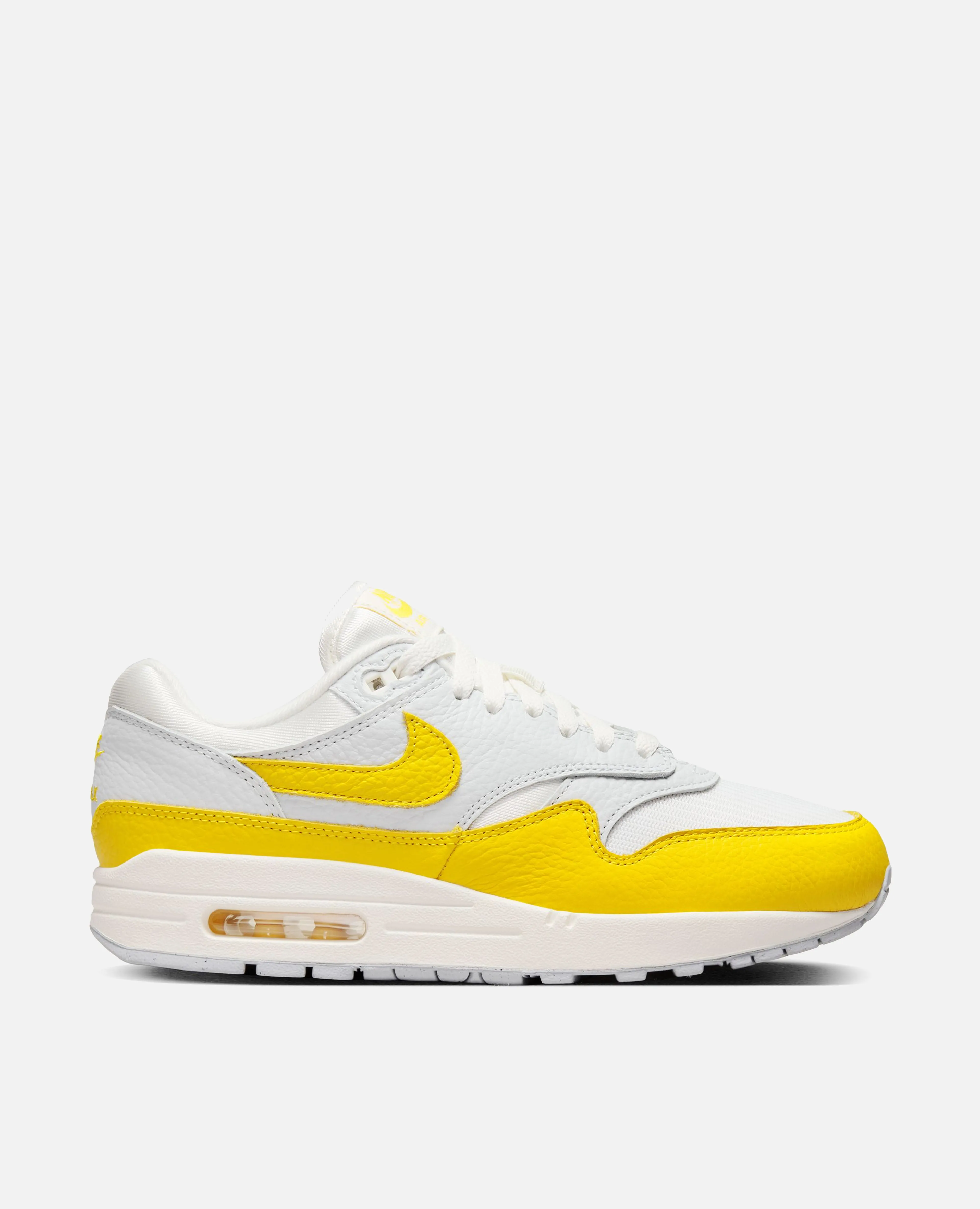 WMNS Nike Air Max 1 (Photon Dust/Tour Yellow-Wolf Grey-Sail)