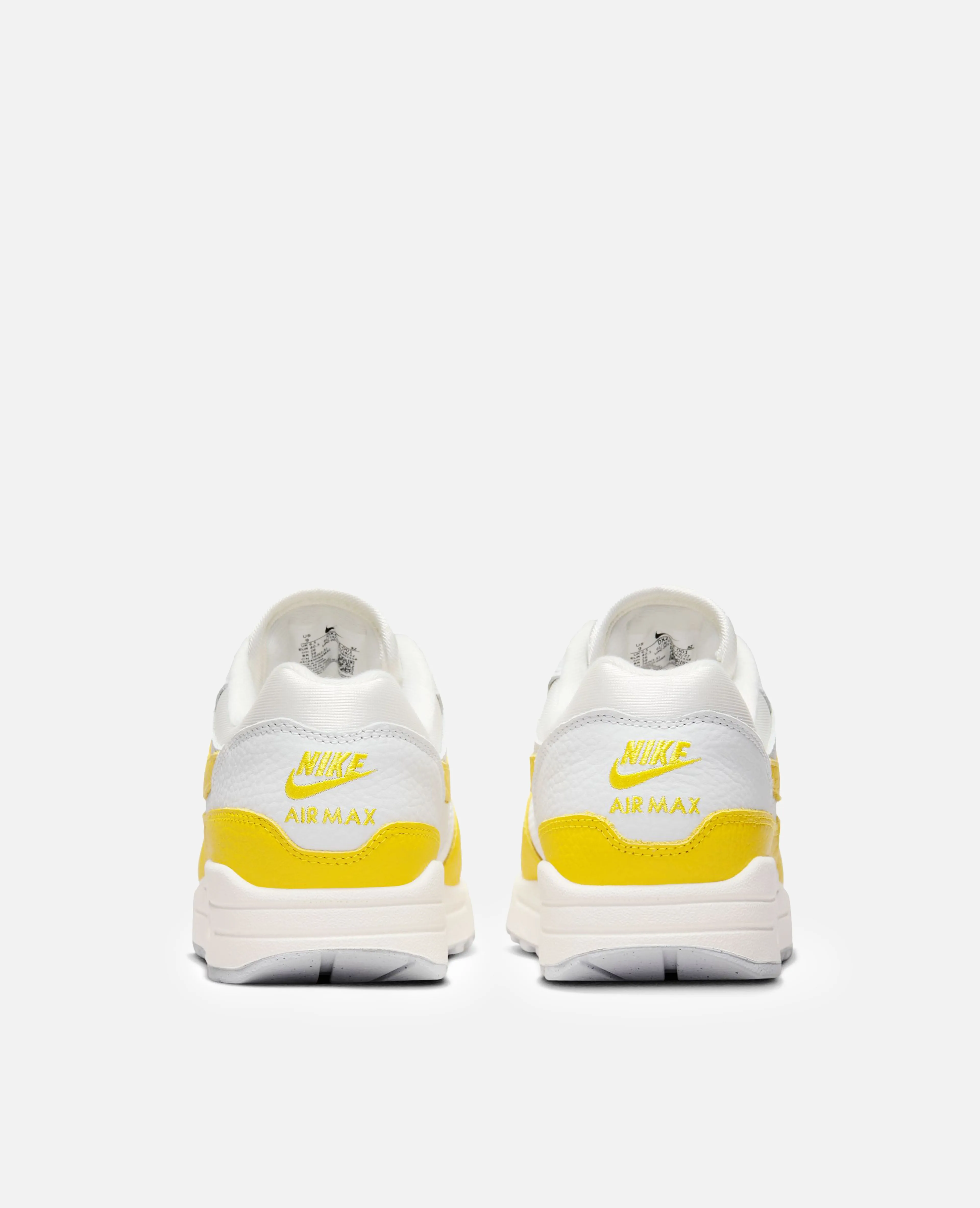 WMNS Nike Air Max 1 (Photon Dust/Tour Yellow-Wolf Grey-Sail)