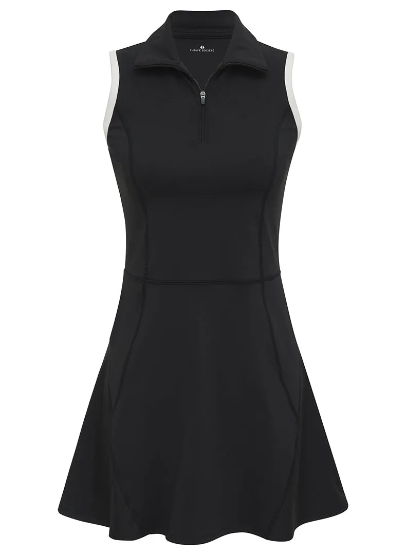 Zip Front Tennis Dress